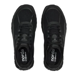 Norda 002 Stealth Black Sko Sort