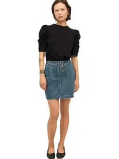 Once Untold Dina Skirt Skjørt Denim