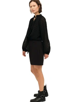 Once Untold Glint Skirt Skjørt Sort