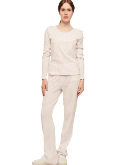 Once Untold Sophie button sweater Genser Lyserosa