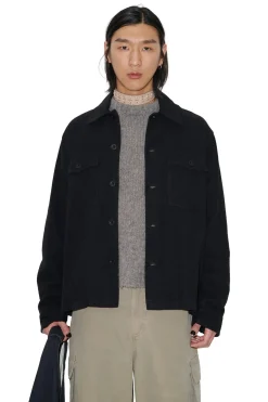 Our Legacy Evening Coach Jacket Jakke Sort