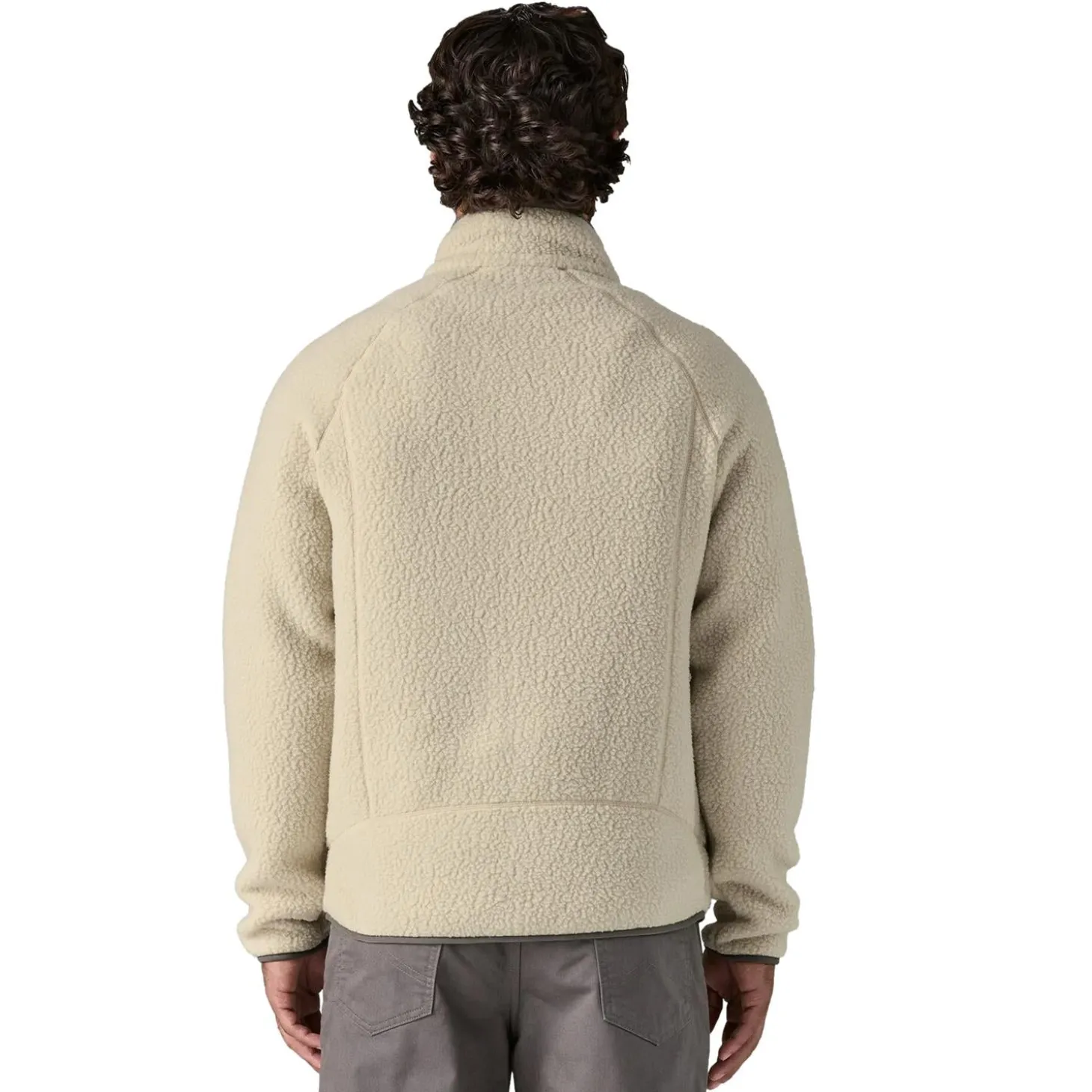 Patagonia M Retro Pile JKT Jakke Lys Beige