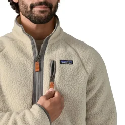 Patagonia M Retro Pile JKT Jakke Lys Beige