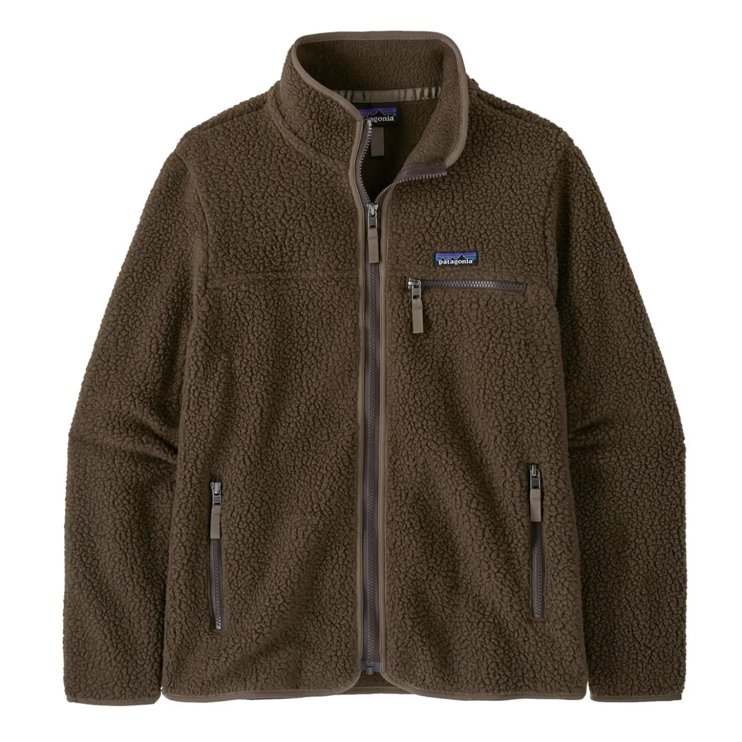 Patagonia W Retro Pile Jkt Otter Brown Jakke Brun