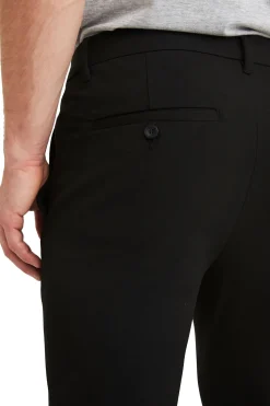 Plain JoshPL 315 Black Bukse Sort