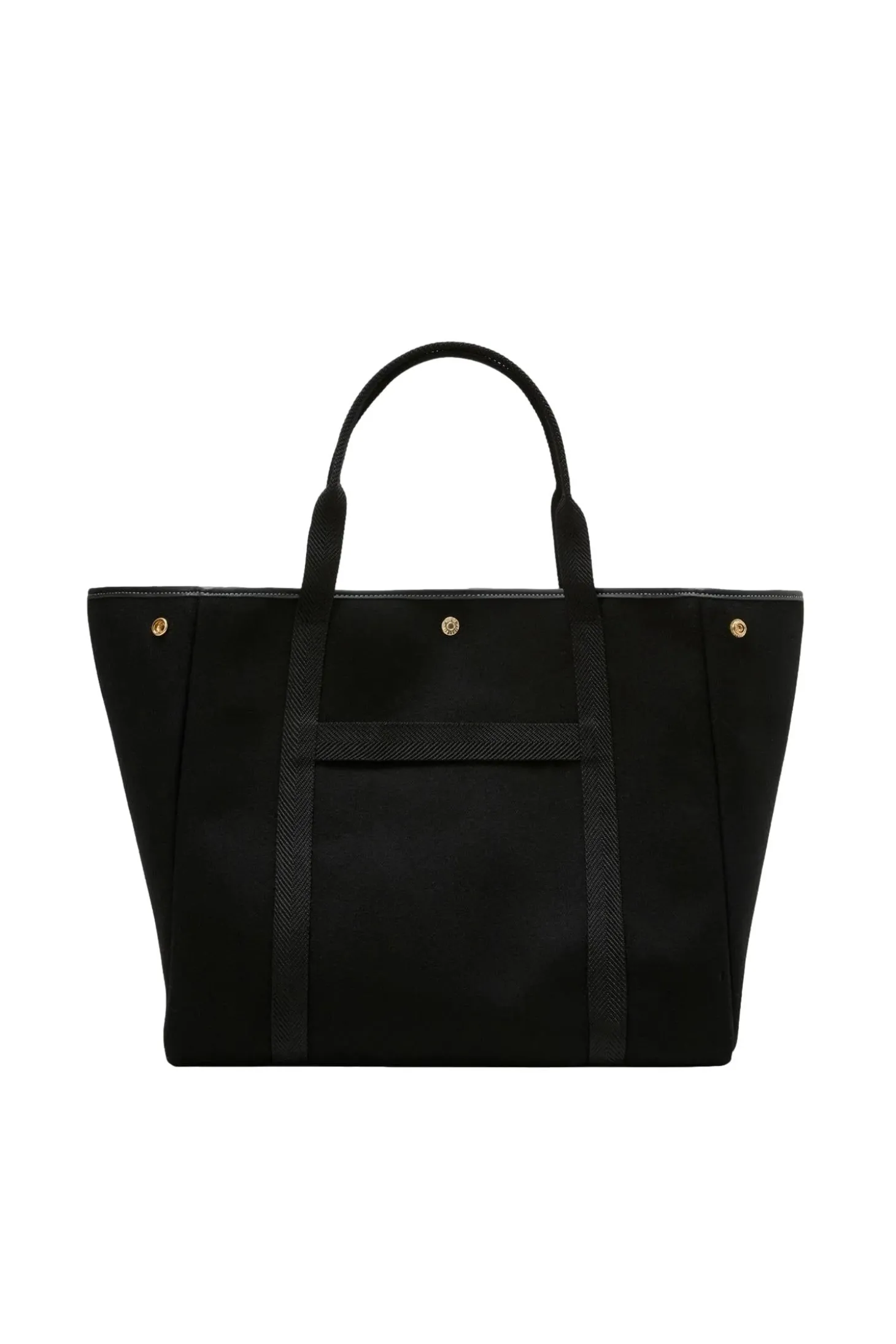 Rue de Verneuil Traversée L Whip Black Flannel Veske Sort