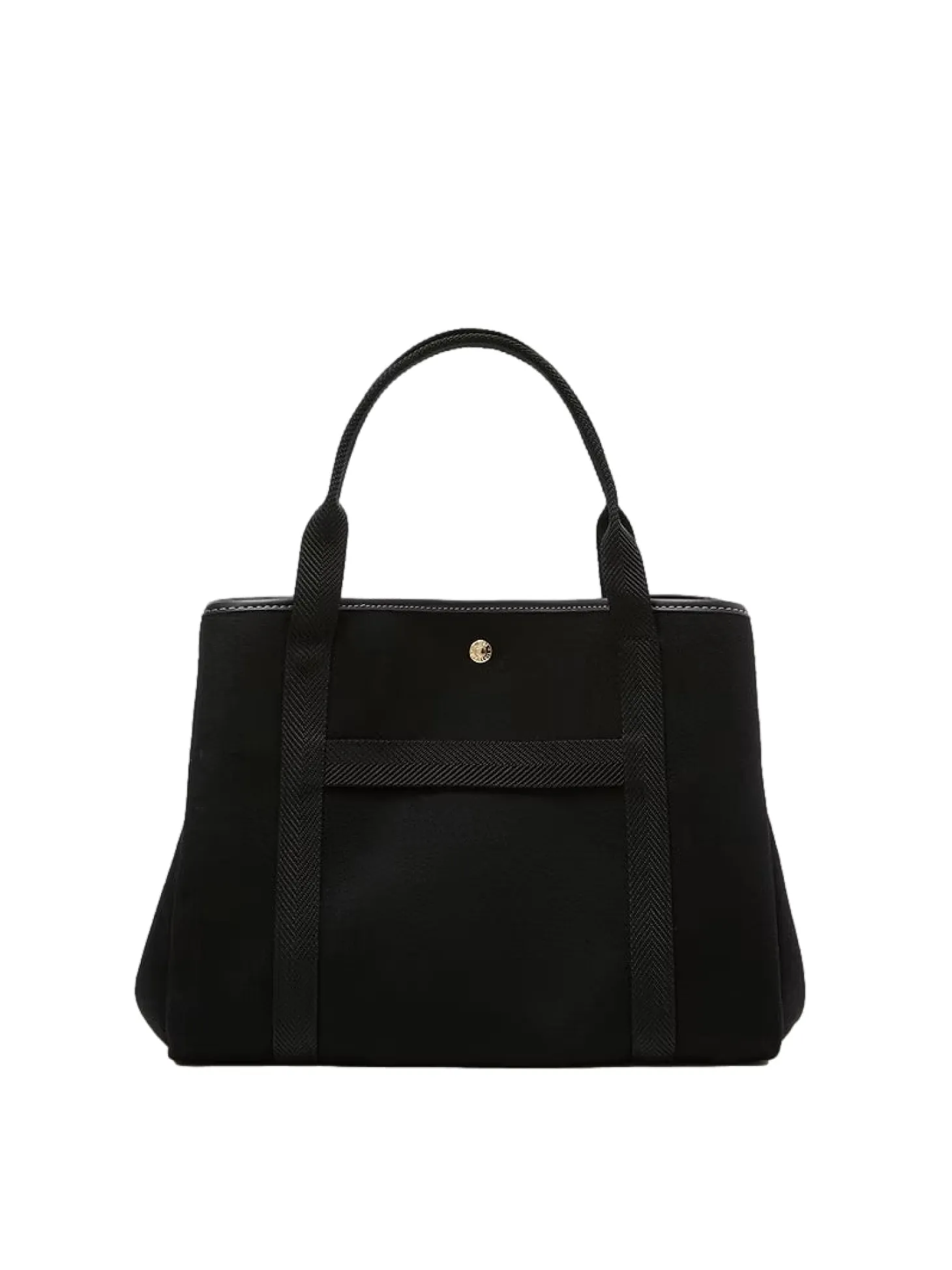 Rue de Verneuil Traversée M Whip Black Flannel Veske Sort