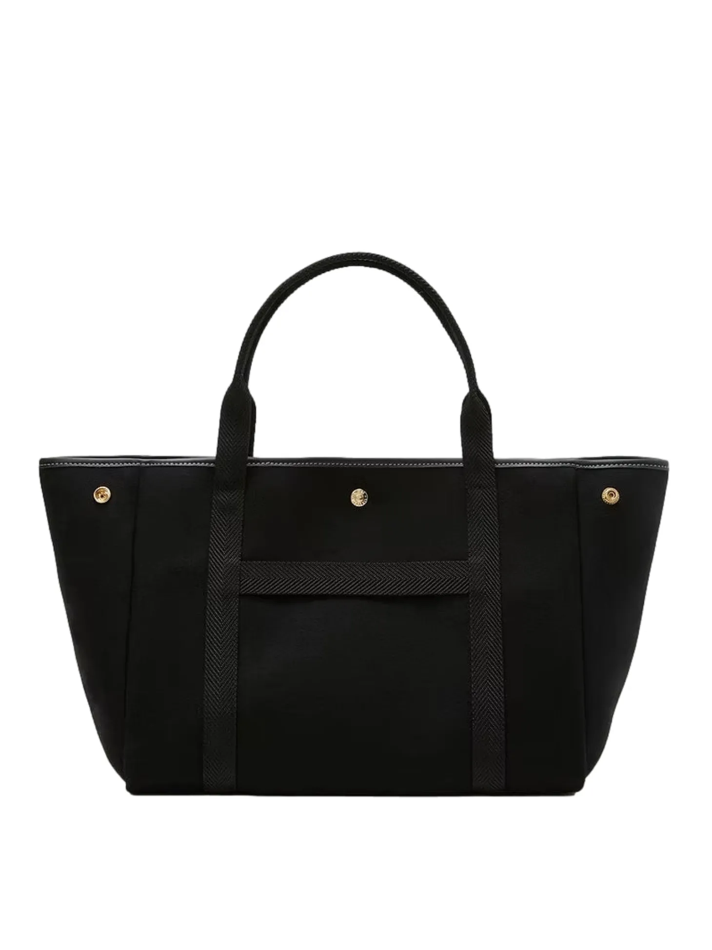 Rue de Verneuil Traversée M Whip Black Flannel Veske Sort