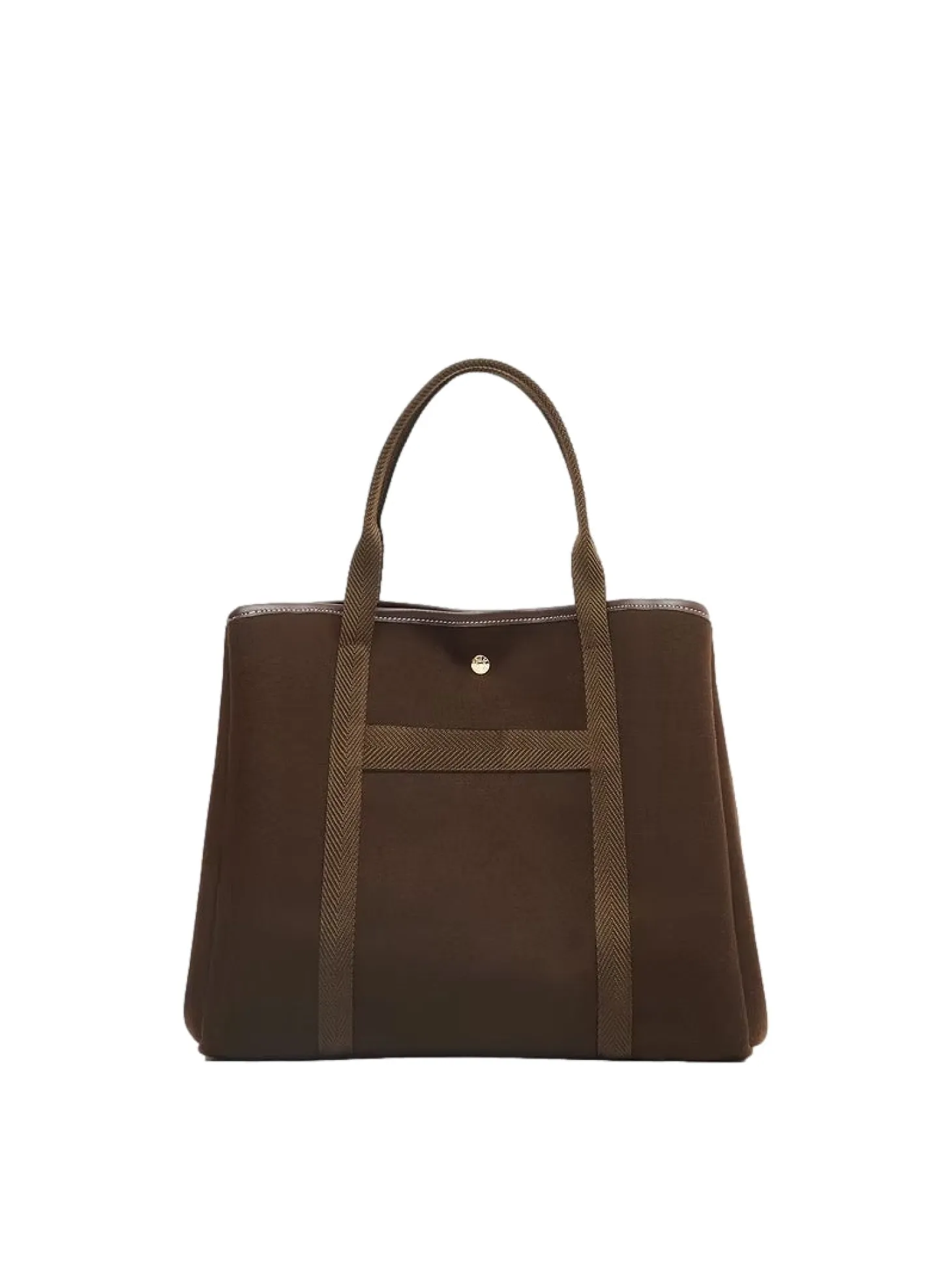 Rue de Verneuil Traversée L Whip Chocolat Flannel Veske Brun