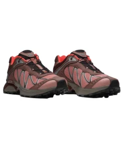 Salomon XT-WHISPER Henna/Tawny Port/Neon Flame Sko Burgunder