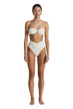 Seaquelle Billow Bikini Top Badetøy Off-White