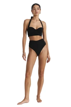 Seaquelle Haven Bottom Badetøy Blank Sort