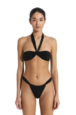 Seaquelle Helio Top Badetøy Blank Sort