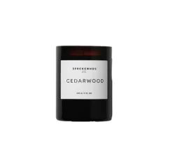 Sprekenhus Scented Candle 270g - Cedarwood Duftlys Hvit