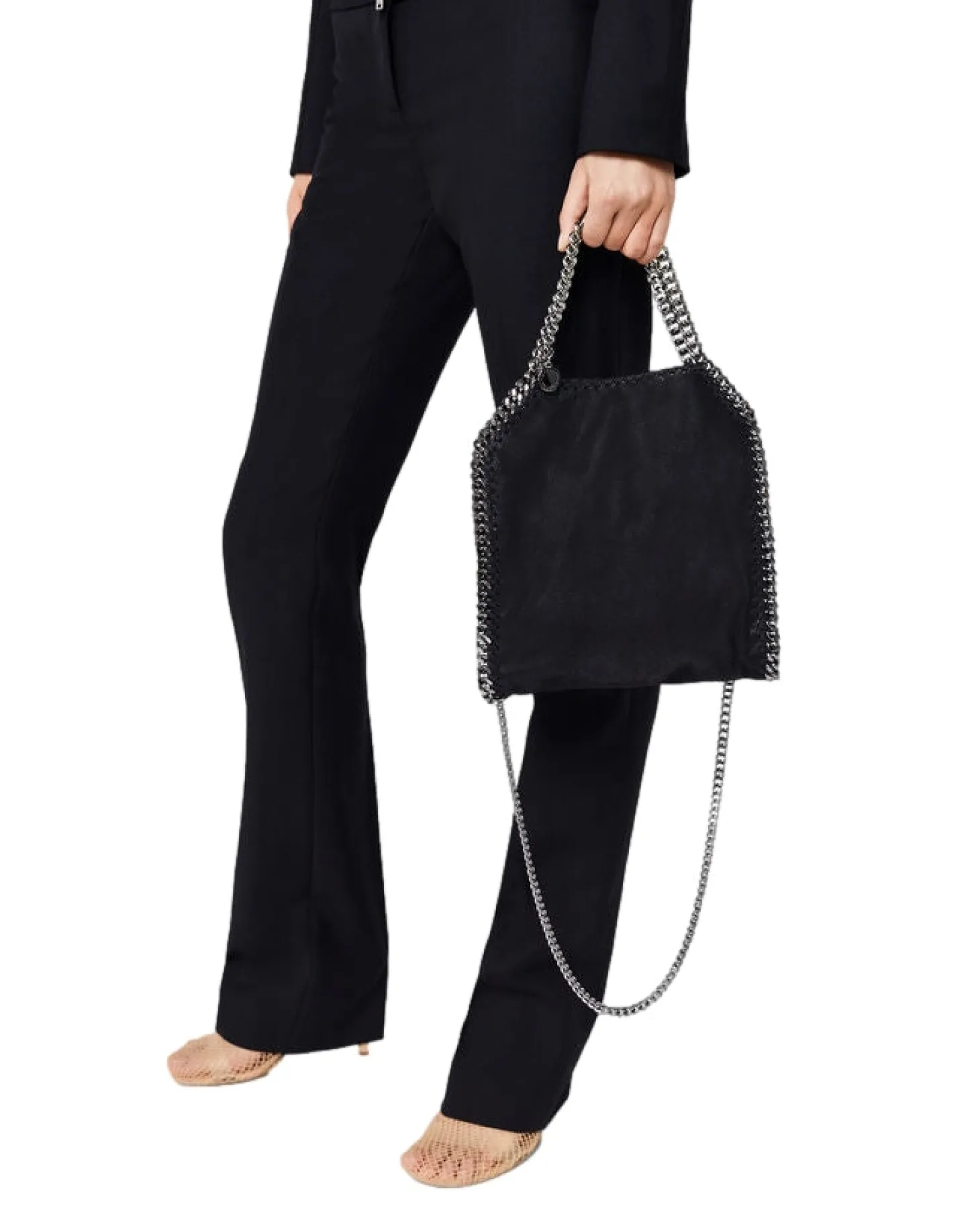 Stella McCartney Falabella Mini Tote Veske Sort