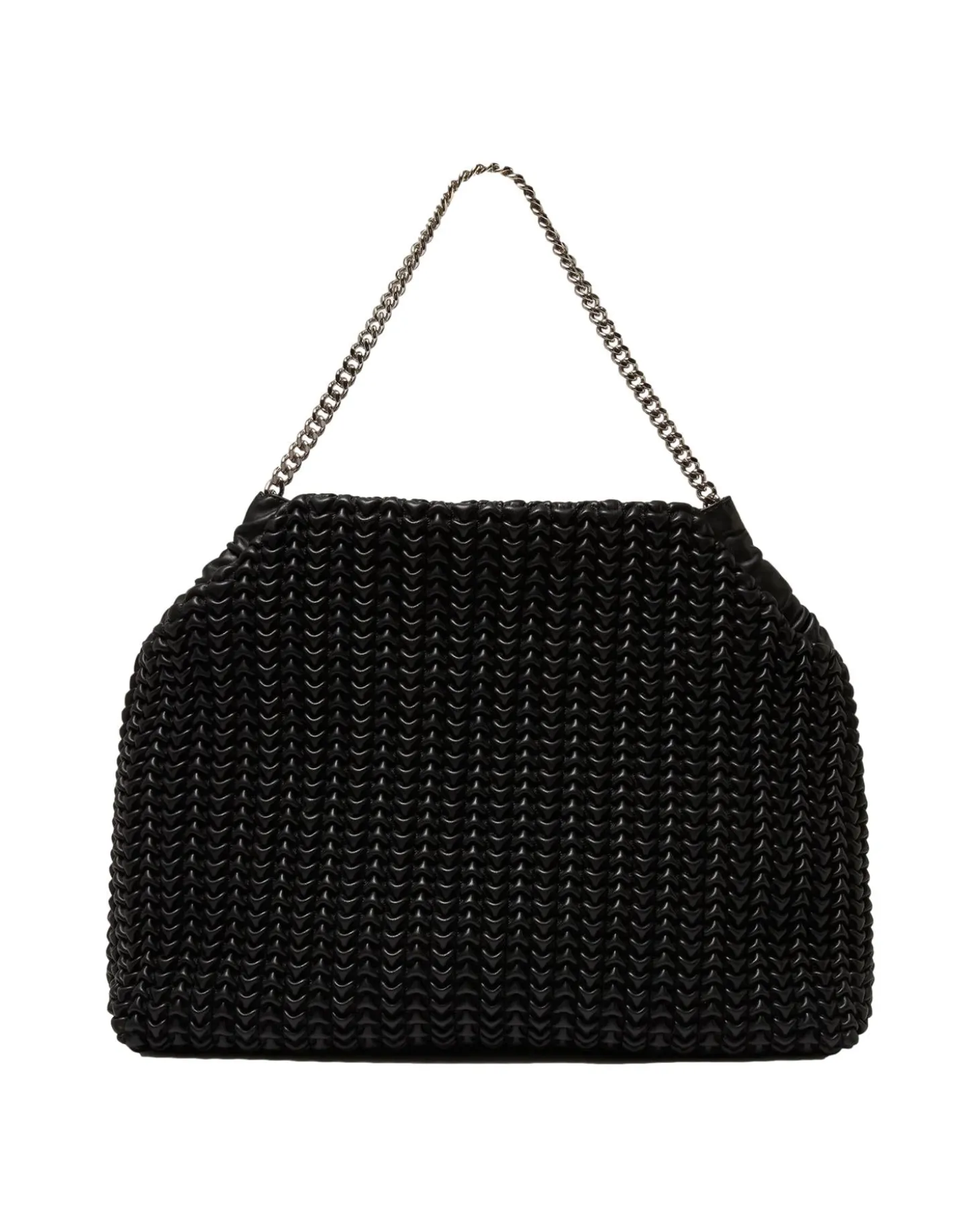 Stella McCartney Falabella Drawstring Bag Embroidery Veske Sort