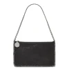 Stella McCartney Pochette Eco Shaggy Deer Veske Sort