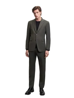 Tiger of Sweden Justins Travel Suit Blazer Dressjakke Mørkegrønn