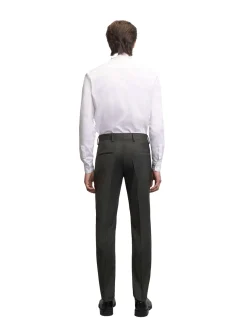 Tiger of Sweden Tenutas Travel Suit Pants Dressbukse Mørkegrønn