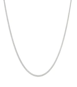 Tom Wood Curb Chain Slim 17inch Smykke Sølv