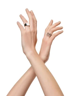 Tom Wood Cushion Band Open Ring Sølv