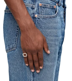 Tom Wood Cushion Open Ring Sølv