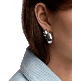 Tom Wood Ice Hoop Small Øredobber Sølv