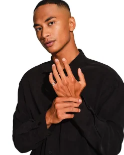 Tom Wood Kay Ring Sakura Ring Grå Og Rosa