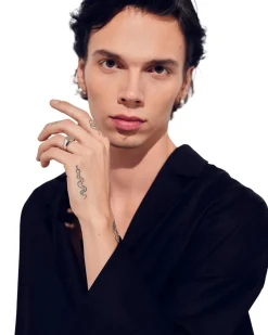 Tom Wood Kay Ring Satin Ring Sølv