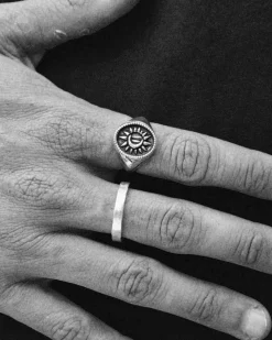 TwoJeys Midnight Ring Ring Sølv