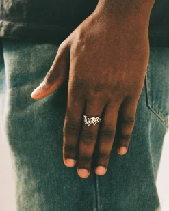 TwoJeys Tilted Icon Ring Ring Sølv