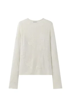 Viktoria Chan Hermoni Long Sleeve Knit Genser Off-White
