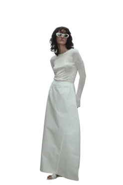 Viktoria Chan Hermoni Long Sleeve Knit Genser Off-White